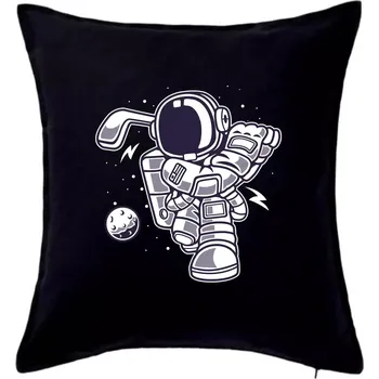 Polštář Florbalátor - Polštář 50x50 - 50x50 - Pouze potah ( Černá )