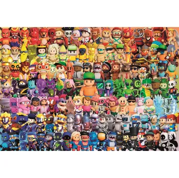 Puzzle CLEMENTONI Impossible Stumble Guys 180 dílků