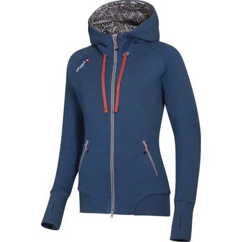 Dámská mikina Dámská mikina Ocún Hoodie Zipper Women blue opal / silver scone XL
