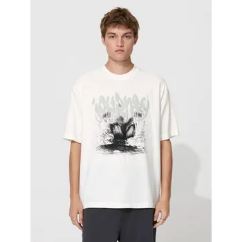 Pánské tričko Tričko s potiskem - XXL - House - krémový - 167GT-01X