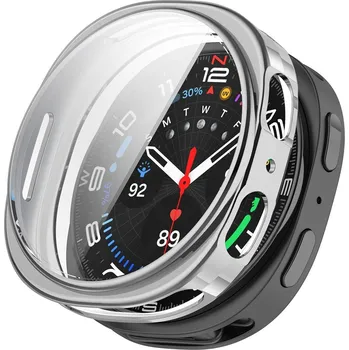 VSECHNONAMOBIL 116019 TPU FULL COVER Kryt pro Samsung Galaxy Watch8 40mm stříbrný