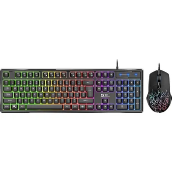 GENIUS GX GAMING Scorpion KM-GX3/ drátový set klávesnice s myší/ RGB podsvícení/ Copilot/ USB/ černá/ CZ+SK layout 31330011403