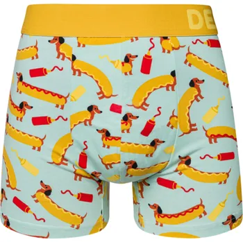 Boxerky Veselé pánské boxerky Hotdog