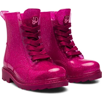 Dívčí holínky Růžové třpytivé dětské gumáky