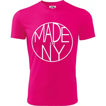 Made in NY - Dětské triko sportovní (dresovina) - 158 cm/12 let ( Neon Pink )