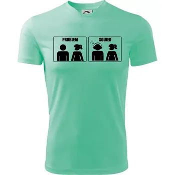 Problém - Music - Dětské triko sportovní (dresovina) - 146 cm/10 let ( Mátová )