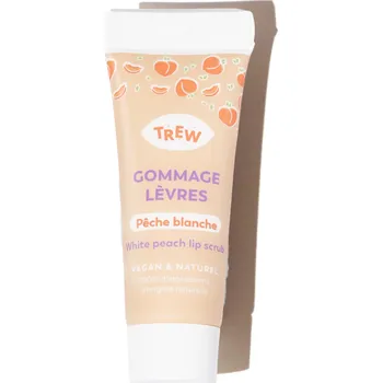 Péče o rty Trew White Peach Cukrový peeling na rty 10 ml