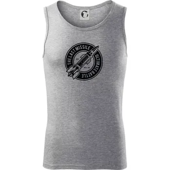 The Last Missile - Tílko pánské Core - S ( Tmavě šedý melír )