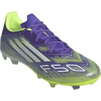 Kopačky Kopačky adidas F50 LEAGUE FG/MG fialová/žlutá (8uk/ 42EU/ 25,9cm)