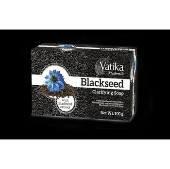 Mýdlo Vatika Dermoviva Mýdlo s černuchou setou Black seed Vatika Naturals
