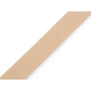 Popruh polypropylénový šírka 25 mm - Béžový