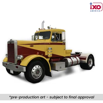 autíčko Peterbilt 281 (1963) - Žlutá 1:64 IXO