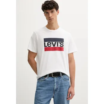 Pánské tričko Tričko Levi's 39636.0000 bílá 00X, vel. XXL