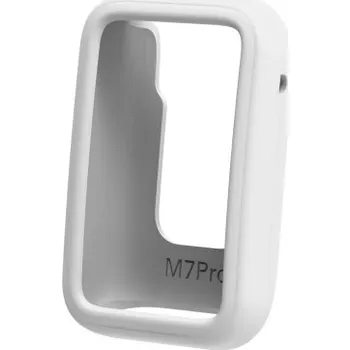 Příslušenství k chytrým hodinkám VSECHNONAMOBIL 52198 TPU HALF COVER Obal pro Xiaomi Smart Band 7 Pro bílý