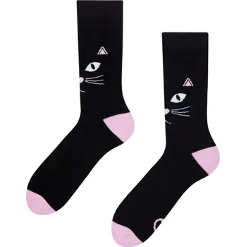 Dámské ponožky Veselé teplé ponožky Kočičí pohled