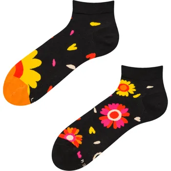 Dámské ponožky Veselé kotníkové ponožky Má mě rád, nemá mě rád