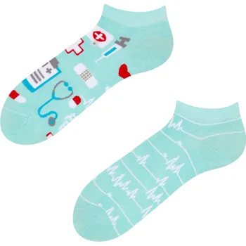 Dámské ponožky Veselé kotníkové ponožky Medicína