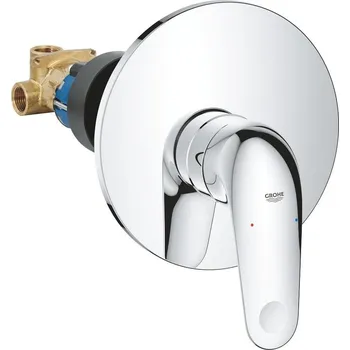 Vodovodní baterie Sprchová baterie Grohe EuroEco včetně podomítkového tělesa chrom 32742001