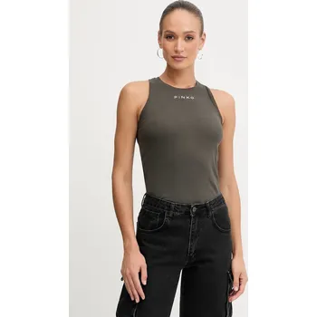 Top Pinko zelená barva, 100822 A2RC 100822.A2RC 77X, vel. L