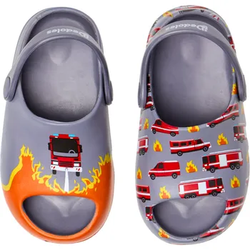 Dětská móda Veselé chunky sandály pro malé děti Hasiči v akci