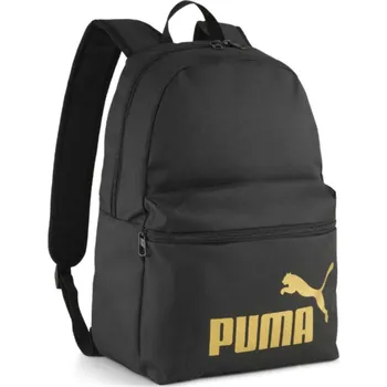 Školní batoh Puma Phase Backpack 09116403 - puma black/gold no.1 logo UNI