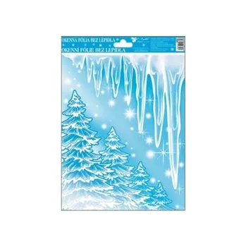 Okenní dekorace Okenní fólie ledové rohy krápníky (Anděl Př)