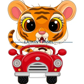 Látkový panel - Dětský - DE-93 Velikost: 15x15cm, Materiál: Kočárkovina