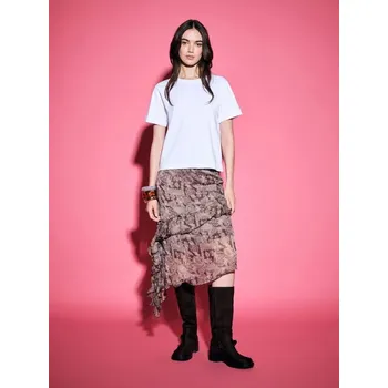 Dámská sukně Midi sukně - XS - House - hnědý - 301GE-88P