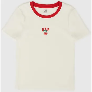 GAP Dámské Crop tričko s logem GAP Bílá XL (2870631)
