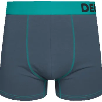 Boxerky Tyrkysovo-šedé pánské boxerky