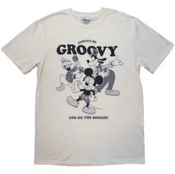 Merch Disney: Disney Unisex T-shirt: Mm Always Be Groovy (natural) (xx-large) XXL