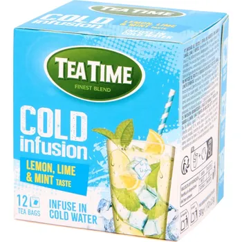 Čaj Tea Time ledový čaj citron, limetka, máta 12x2,5 g