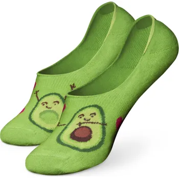 Dámské ponožky Veselé ťapky Avokádová láska