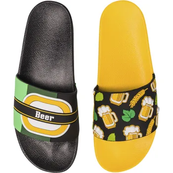 Dámské pantofle Veselé pantofle Letní pivo