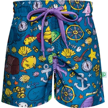 Chlapecké kraťasy Veselé chlapecké plavkové šortky Život piráta