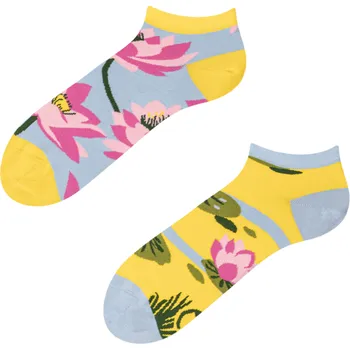 Dámské ponožky Veselé kotníkové ponožky Leknín