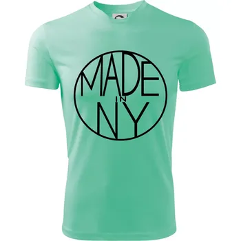 Made in NY - Dětské triko sportovní (dresovina) - 146 cm/10 let ( Mátová )