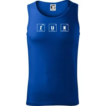 Periodická tabulka Zlín - Tílko pánské Core - 2XL ( Královská modrá )
