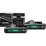 HiKOKI UC18YFSLWEZ Sada akumulátorů a nabíječky (18V/2x 4,0Ah) free_store_pickup
