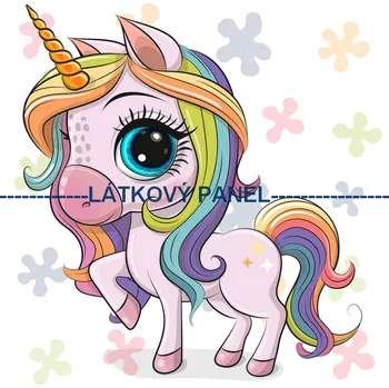 Látkový panel - Dětský - DE-112 Velikost: 15x15cm, Materiál: Kočárkovina