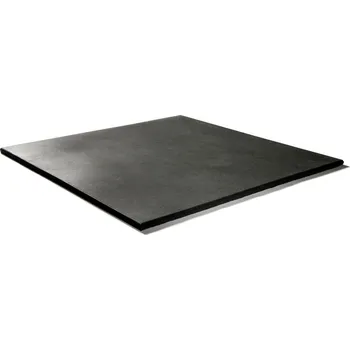 podložka na cvičení Sportovní podlaha Granuflex - Premium 2cm, černá 100x100x2