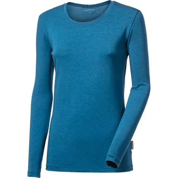 Dámské oblečení triko dlouhé dámské Progress COFFEE LS ORIGINAL petrol