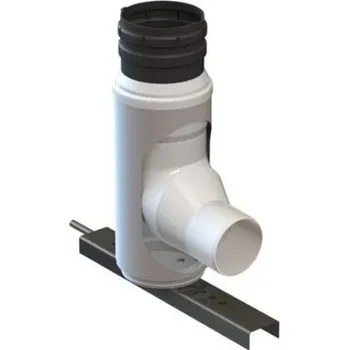 Kotel FLEX - pateční koleno 87st. s kotvením, redukované DN80/100 43889