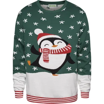 Pánský svetr Dedoles Veselý zimní svetr Ahoj, tučňáku