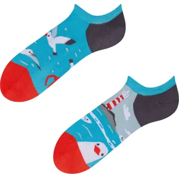 Dámské ponožky Veselé ponožky do tenisek Racek