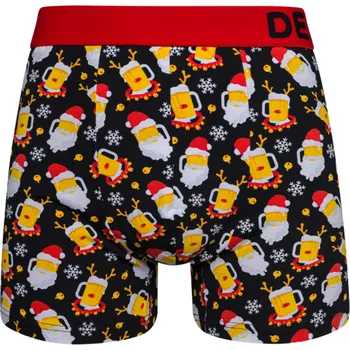 Pánské oblečení Veselé pánské boxerky Pivní Santa