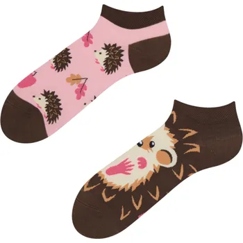 Pánské ponožky Veselé kotníkové ponožky Ježek