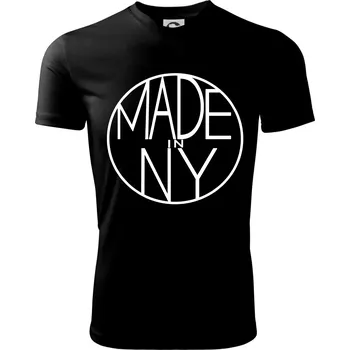 Chlapecké tričko Made in NY - Dětské triko sportovní (dresovina) - 122 cm/6 let ( Černá )
