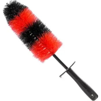 Mycí kartáč na vozidlo BadBoys Wheel Cleaning Brush Red-Black - Kartáč na čištění kol