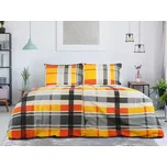 B.E.S. - Petrovice, s.r.o. Povlečení BAVLNA 140x200 Exkluziv - Orange kube